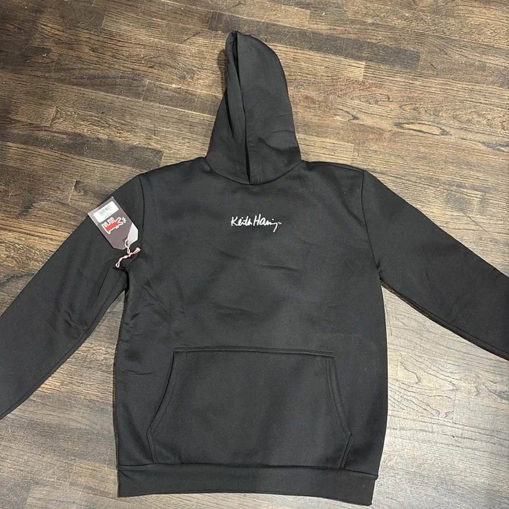 Brand new unworn with tags limited Reason Keith Haring collaboration black hoody - Picture 2 of 6